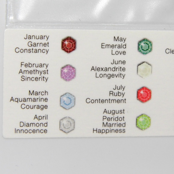 Playboy Necklace Miss February Bunny Pendant Gold Plated Birthstone NWT RARE y2k - Picture 8 of 8